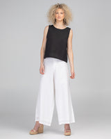 Jedda Linen Pant - White