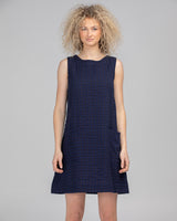 Adeline Dress - Navy Juno