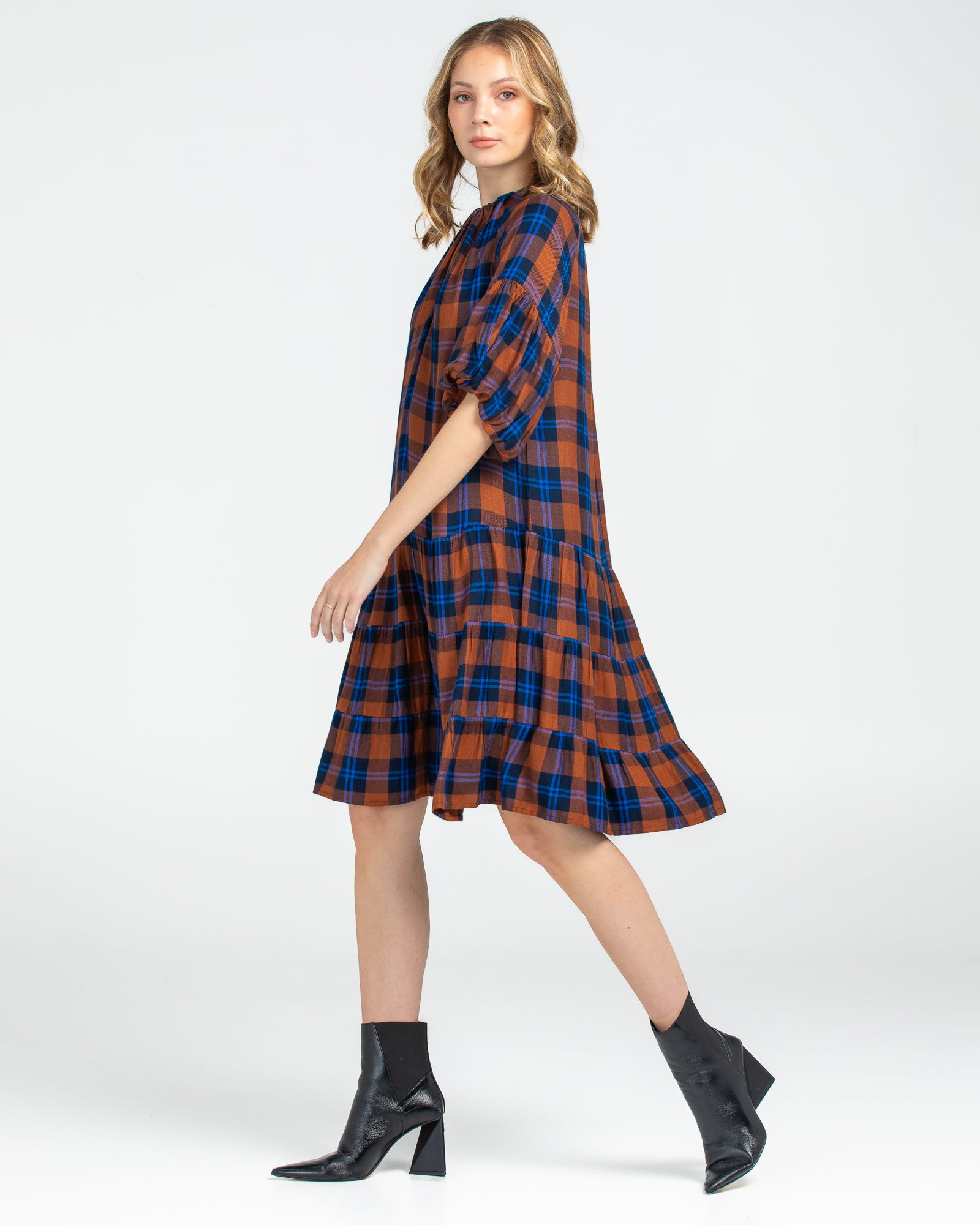 Maurie Dress - Scout Check