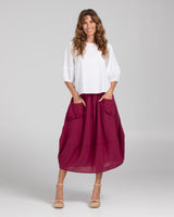 Guru Skirt - Deep Magenta