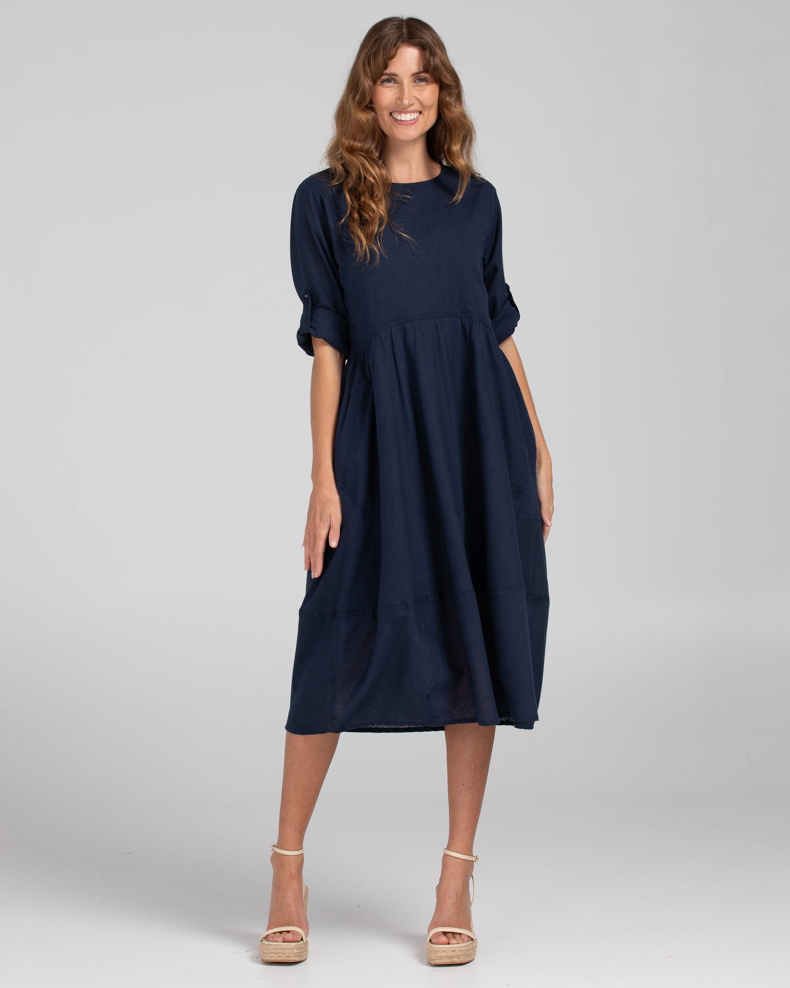 Guru Dress - Navy