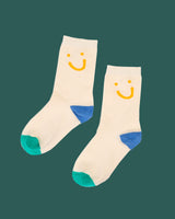 Smile Sock - Orange Tri