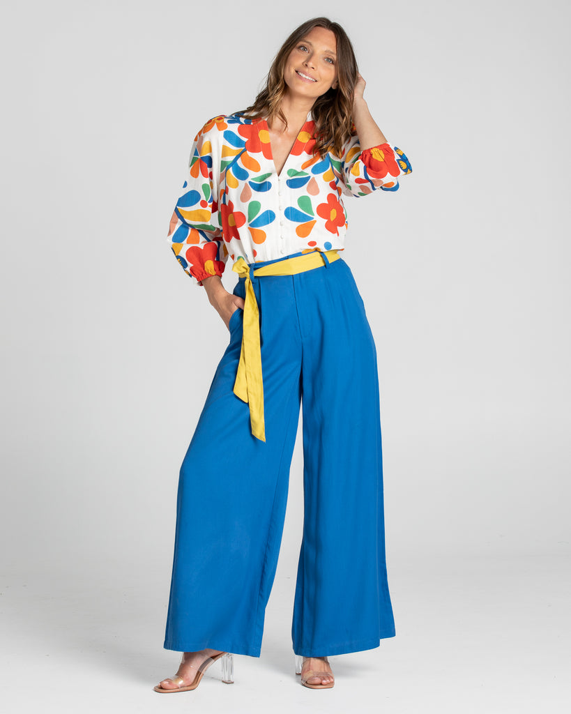 Roe Pant - Surf Blue – Boom Shankar