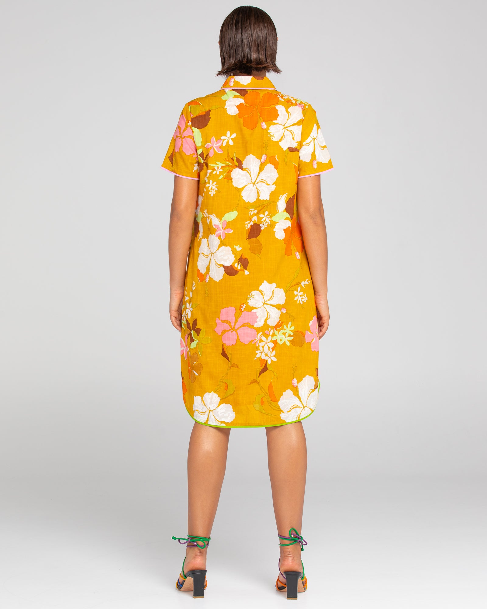 Cuba Shirt Dress - Ibisco