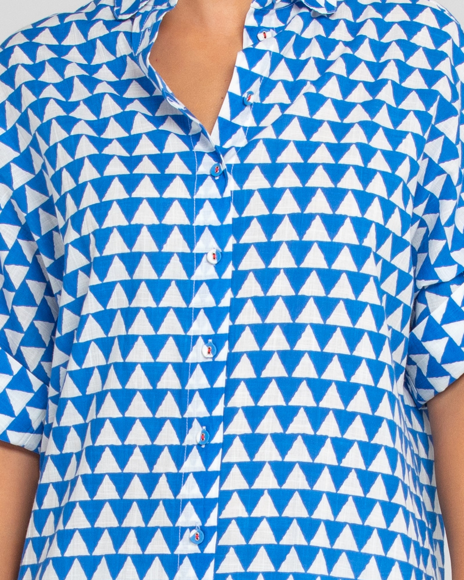 Maui Shirt Dress - Kelly