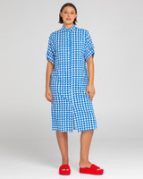 Maui Shirt Dress - Kelly