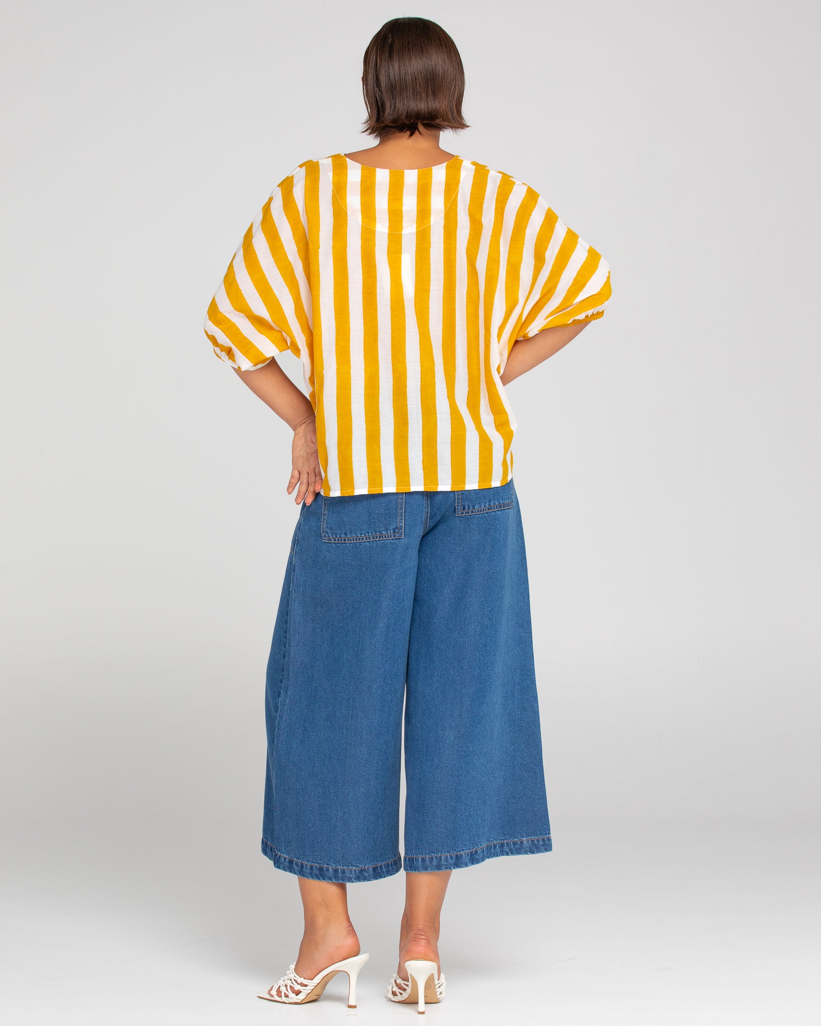 Sami Top - Tropical Stripe