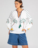 Palm Shirt - White