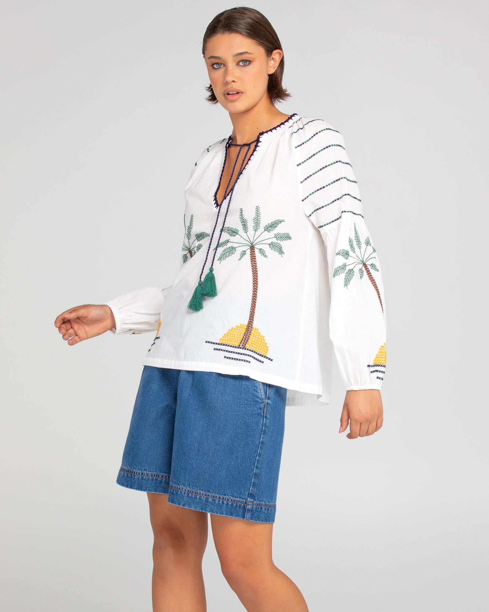 Palm Shirt - White