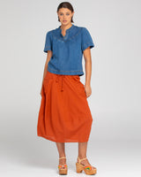 Guru Skirt - Mecca Orange