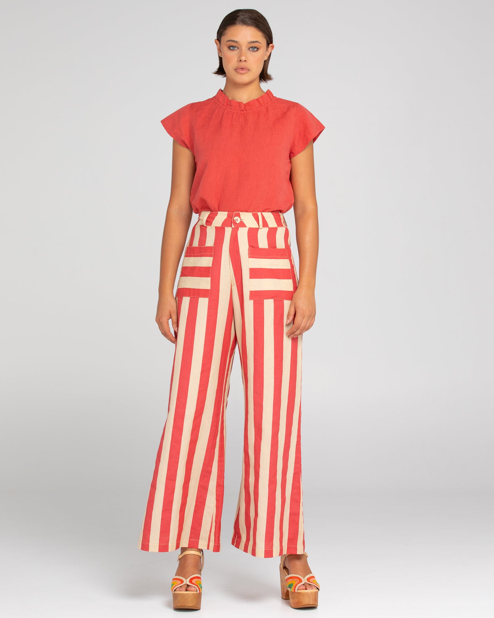 Fay Pant - Kaia Stripe