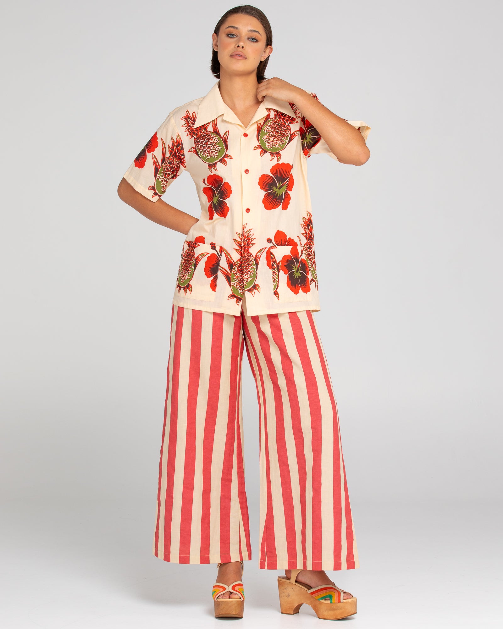 Tropicana Shirt - Hibiscus