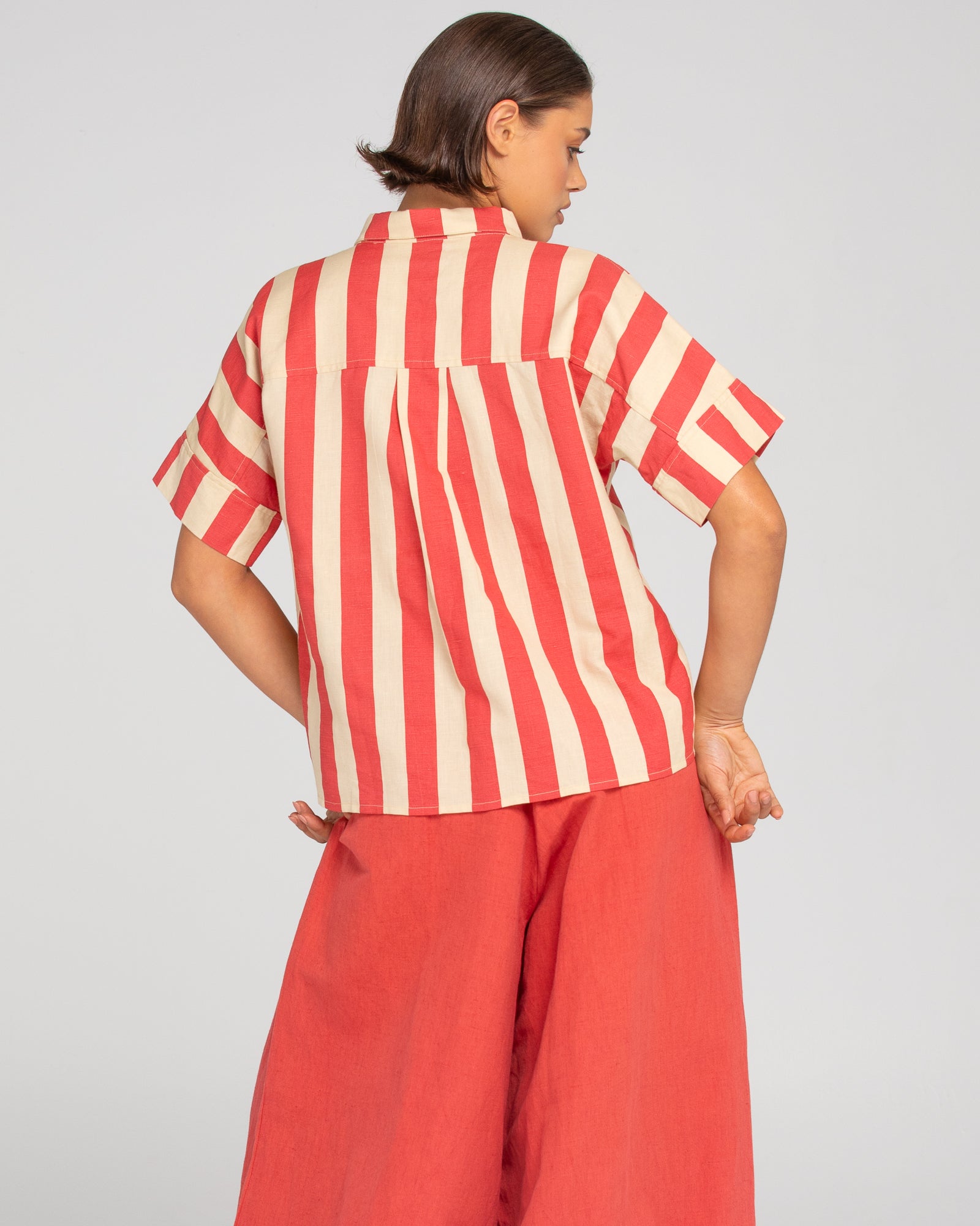 Mina Shirt- Kaia Stripe