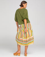 Guru Skirt - Ailana Stripe