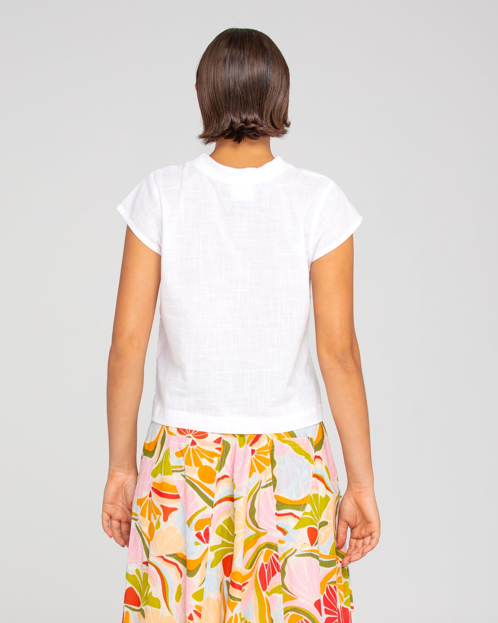 Leaf Top - White