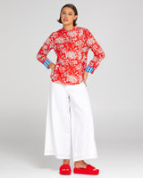 Jedda Linen Pant - White