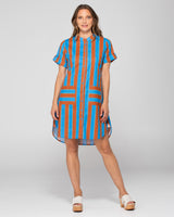 Fay Shirt Dress - Cabana Stripe