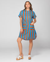 Fay Shirt Dress - Cabana Stripe