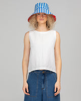 Reversible Wide Brim Bucket Hat - Farrah/Kelly