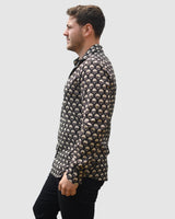 Mens Long Sleeved Shirt - Dahlia