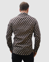 Mens Long Sleeved Shirt - Dahlia